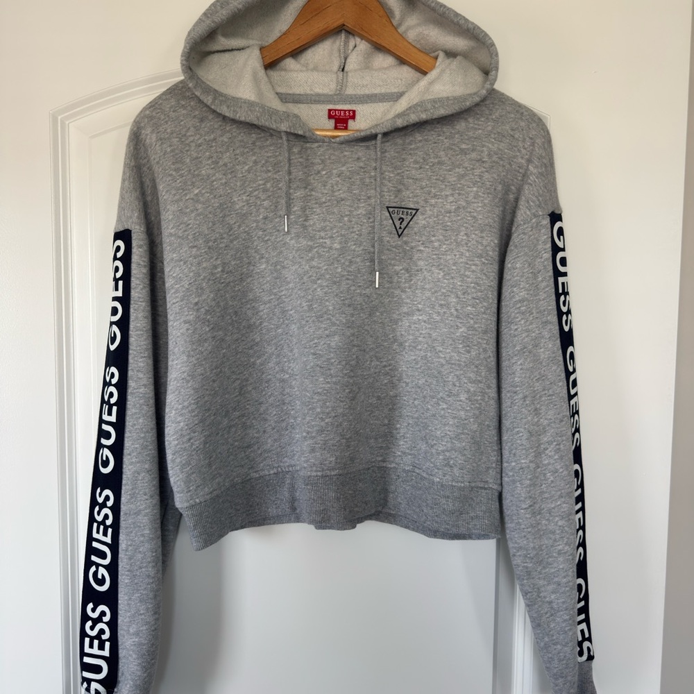 GUESS Heather Gray Women's Hoodie